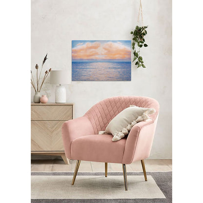 Anastasia Woron: “El mar de color vainilla” – Óleo 73×50 cm (2022)