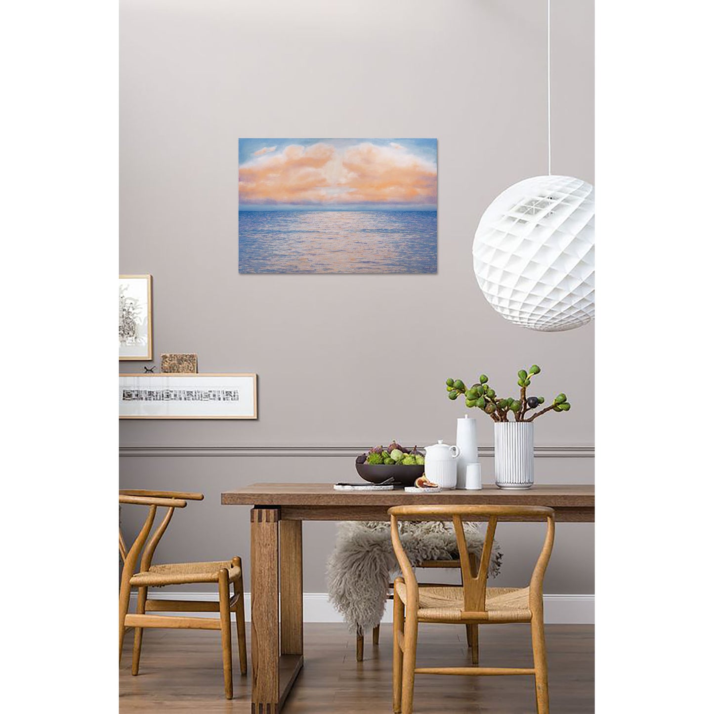 Anastasia Woron: “El mar de color vainilla” – Óleo 73×50 cm (2022)