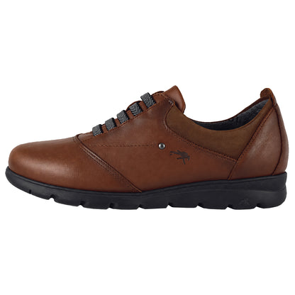 Fluchos Susan: Scarpe casual da donna in pelle marrone F0354 – immagine 1