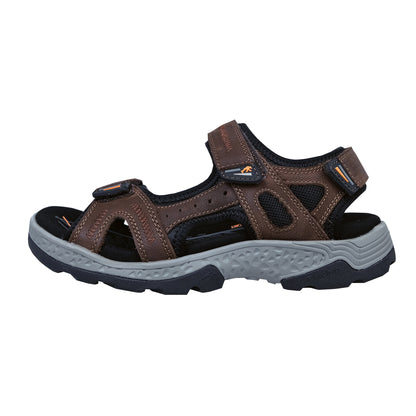 Fluchos Missouri – Men's Brown Leather Lightweight Comfort Sandals: F2410