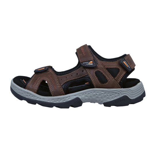 Fluchos Missouri – Sandales Homme en Cuir Marron Confort Légères : F2410
