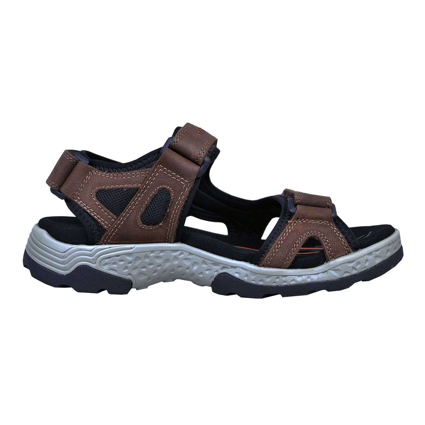 Fluchos Missouri – Men's Brown Leather Lightweight Comfort Sandals: F2410