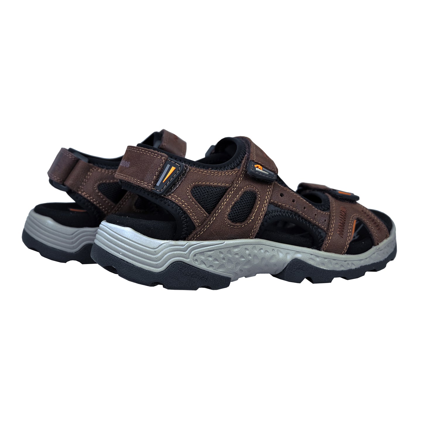 Fluchos Missouri – Men's Brown Leather Lightweight Comfort Sandals: F2410