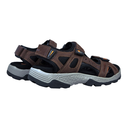 Fluchos Missouri – Men's Brown Leather Lightweight Comfort Sandals: F2410