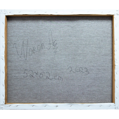 Anastasia Woron “Aguas Turquesas de Mallorca” - Óleo Original Firmado 62x52cm 2023