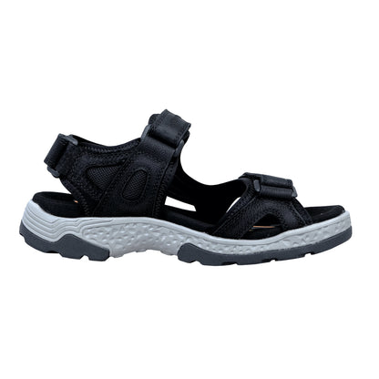 Fluchos Missouri – Men's Leather Sandals Black Lightweight Comfort: F2410