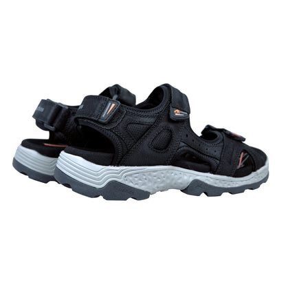 Fluchos Missouri – Men's Leather Sandals Black Lightweight Comfort: F2410