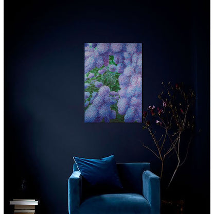 Anastasia Woron: “Mar de lilas” – Óleo Original Firmado 70×50 cm 2020