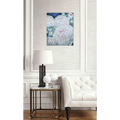 Anastasia Woron “Whisper of Peonies” – Cuadro Óleo Original Firmado 85×65 cm  2021