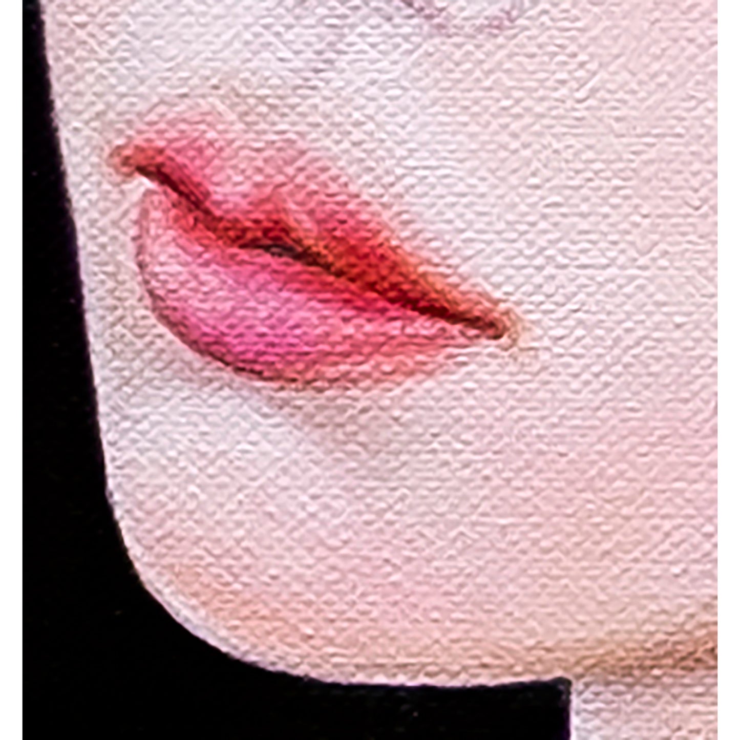 Anastasia Woron “The Guardian of the Lotus” – Óleo Original Firmado 60×20 cm (2026)