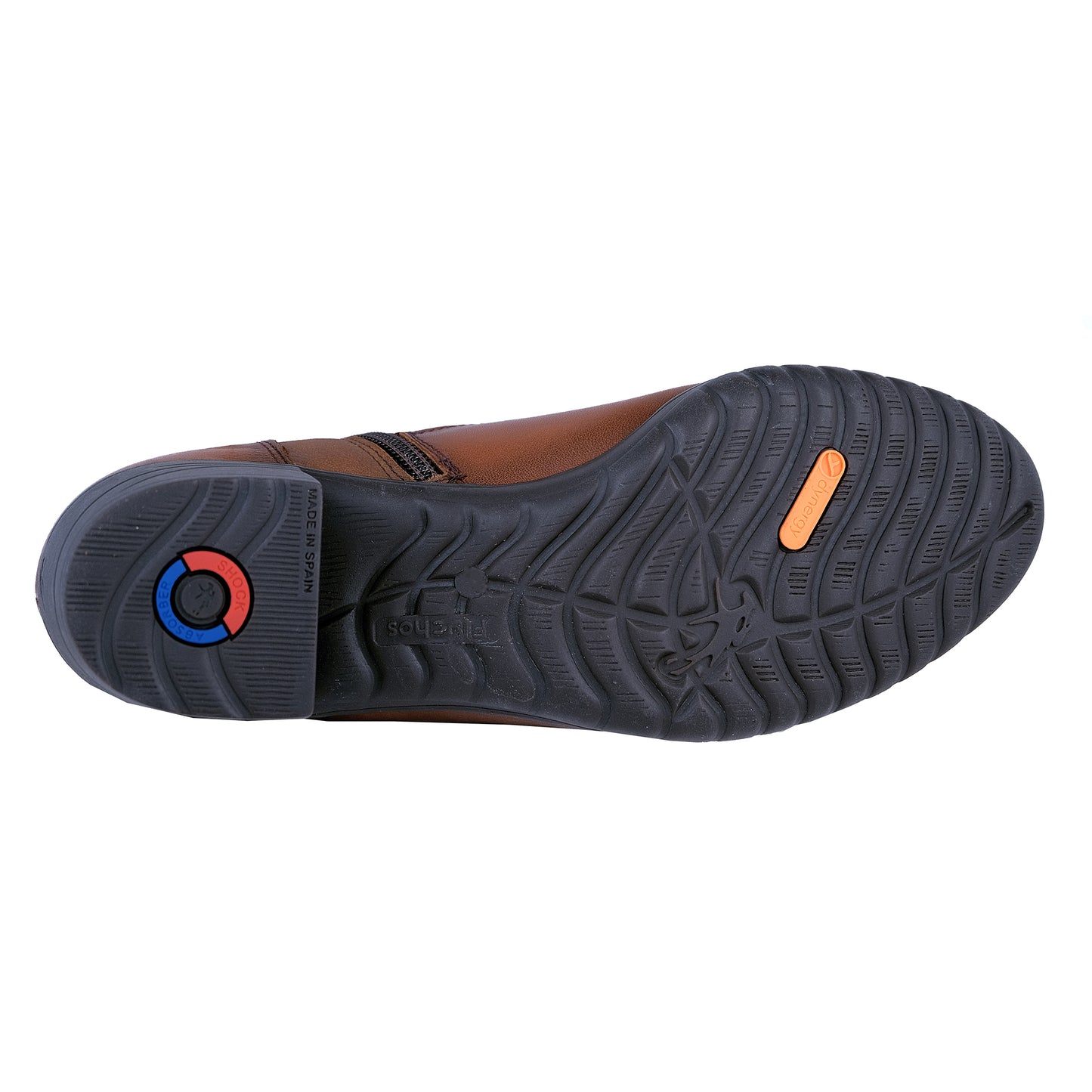 Fluchos Charis: Botines Mujer Confort Piel Marrón 9810