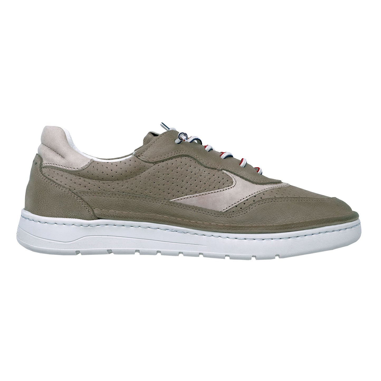 Fluchos Leo : Chaussures confortables en cuir pour homme, vert F1943