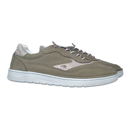 Fluchos Leo : Chaussures confortables en cuir pour homme, vert F1943