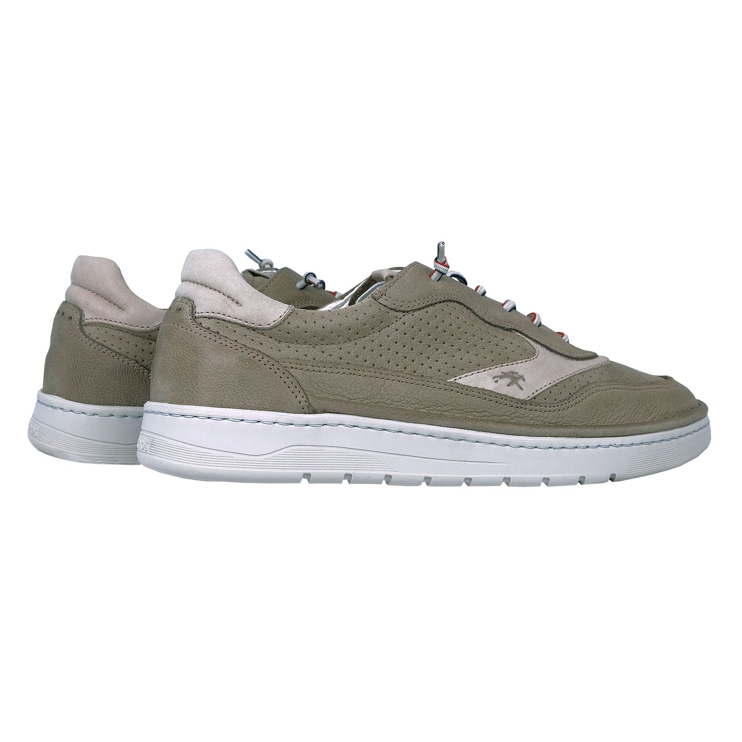 Fluchos Leo : Chaussures confortables en cuir pour homme, vert F1943