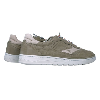 Fluchos Leo : Chaussures confortables en cuir pour homme, vert F1943