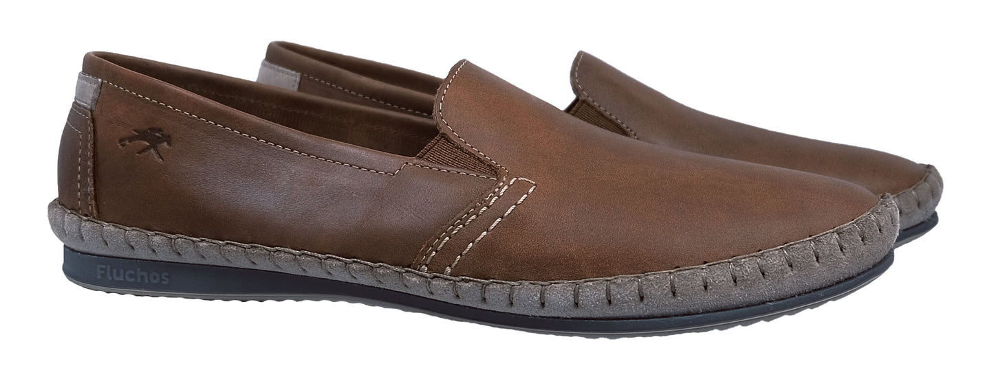 Fluchos Bahamas : Mocassins pour hommes en cuir souple 8264