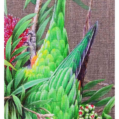 Anastasia Woron: "¡Soy muy guapo!" – Óleo Original 46x38 cm (2023)