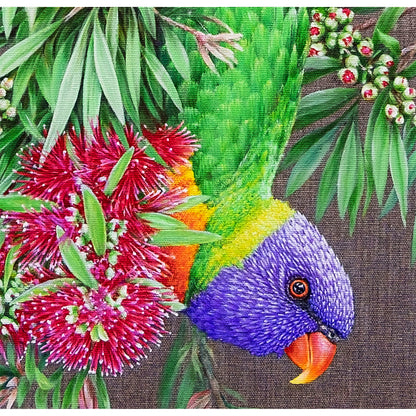 Anastasia Woron: "¡Soy muy guapo!" – Óleo Original 46x38 cm (2023)