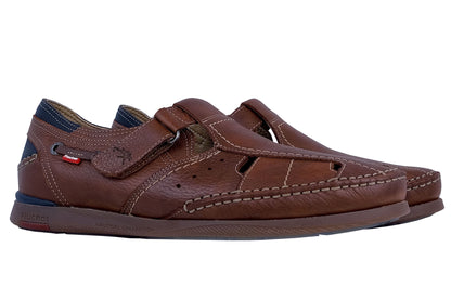 Fluchos Mariner: Sandalias Hombre Piel 9882