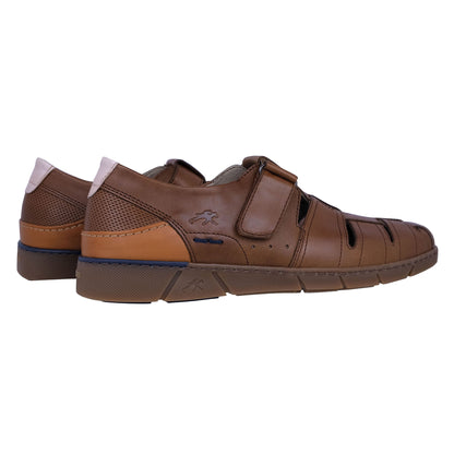 Fluchos Barry: Sandalias Hombre Piel Marrón F1155