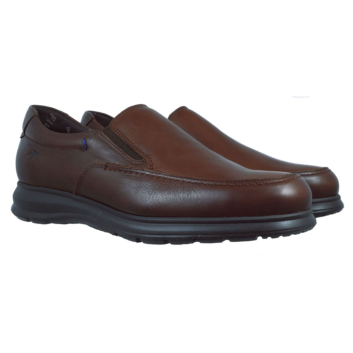 Fluchos Zeta: Mocasines Hombre Marrón F0603