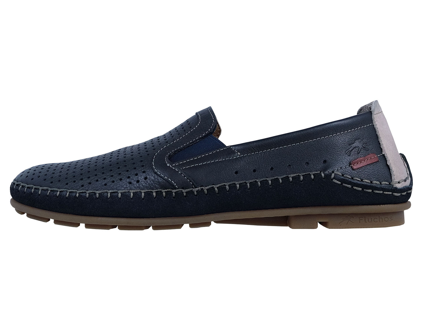 Fluchos Dorian: Flexible Men's Leather Moccasin F1177