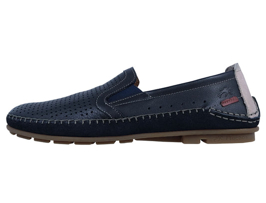 Fluchos Dorian: Flexible Men's Leather Moccasin F1177