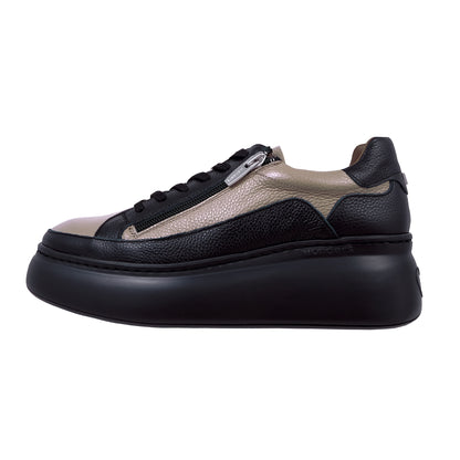Wonders Tyler: Zapatos Mujer Plataforma Beige A-2640
