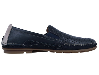 Fluchos Dorian: Flexible Men's Leather Moccasin F1177