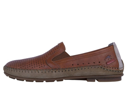 Fluchos Dorian: Flexible Men's Leather Moccasin F1177