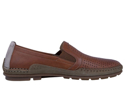 Fluchos Dorian: Flexible Men's Leather Moccasin F1177