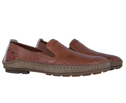 Fluchos Dorian: Flexible Men's Leather Moccasin F1177