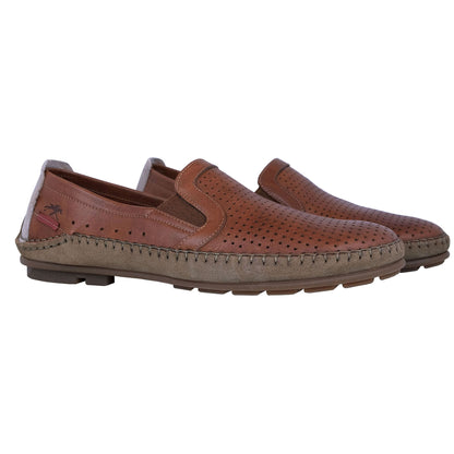 Fluchos Dorian: Mocasín Hombre Flexible Piel Marrón F1177