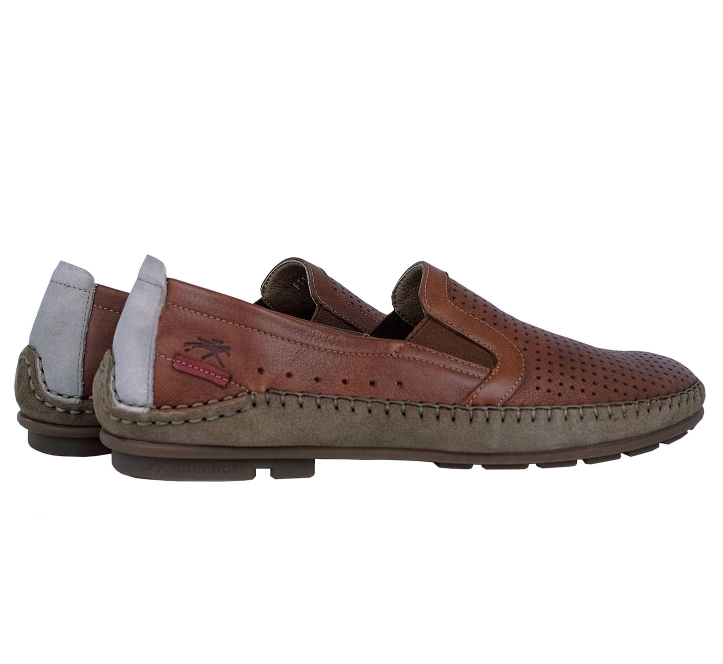 Fluchos Dorian: Flexible Men's Leather Moccasin F1177