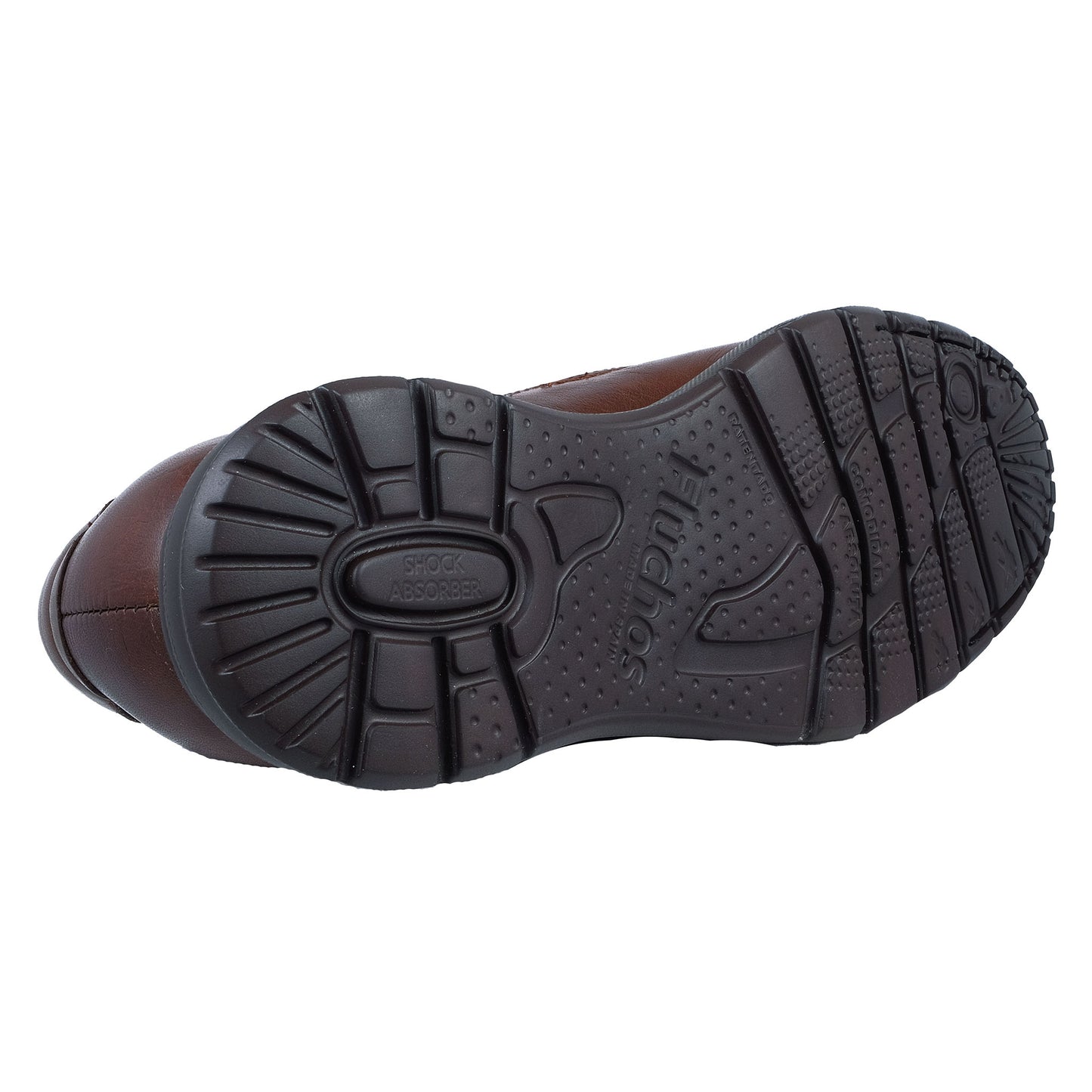 Fluchos Zeta: Mocasines Hombre Marrón F0603