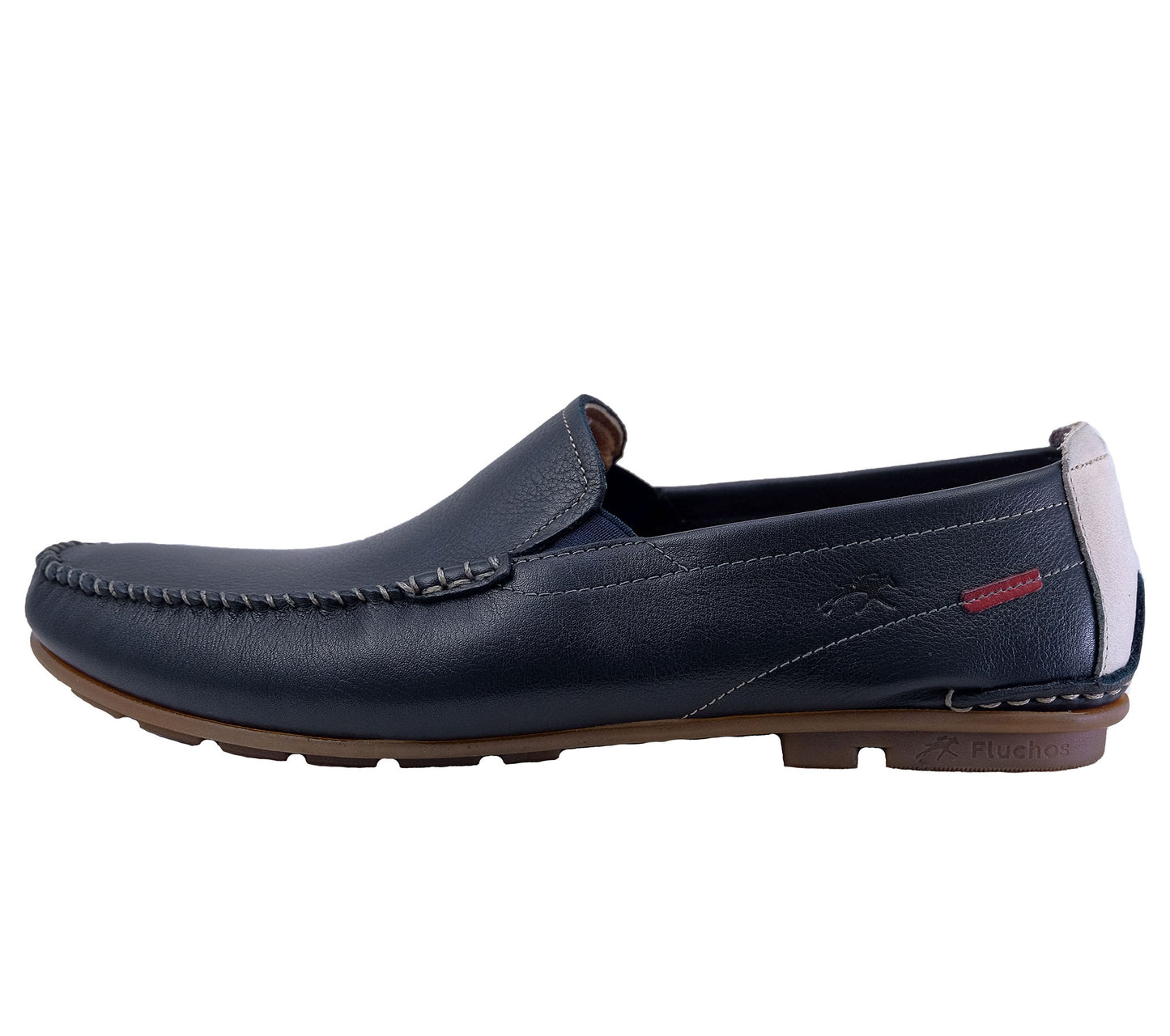 Fluchos Dorian : Mocassins en cuir pour homme F1173