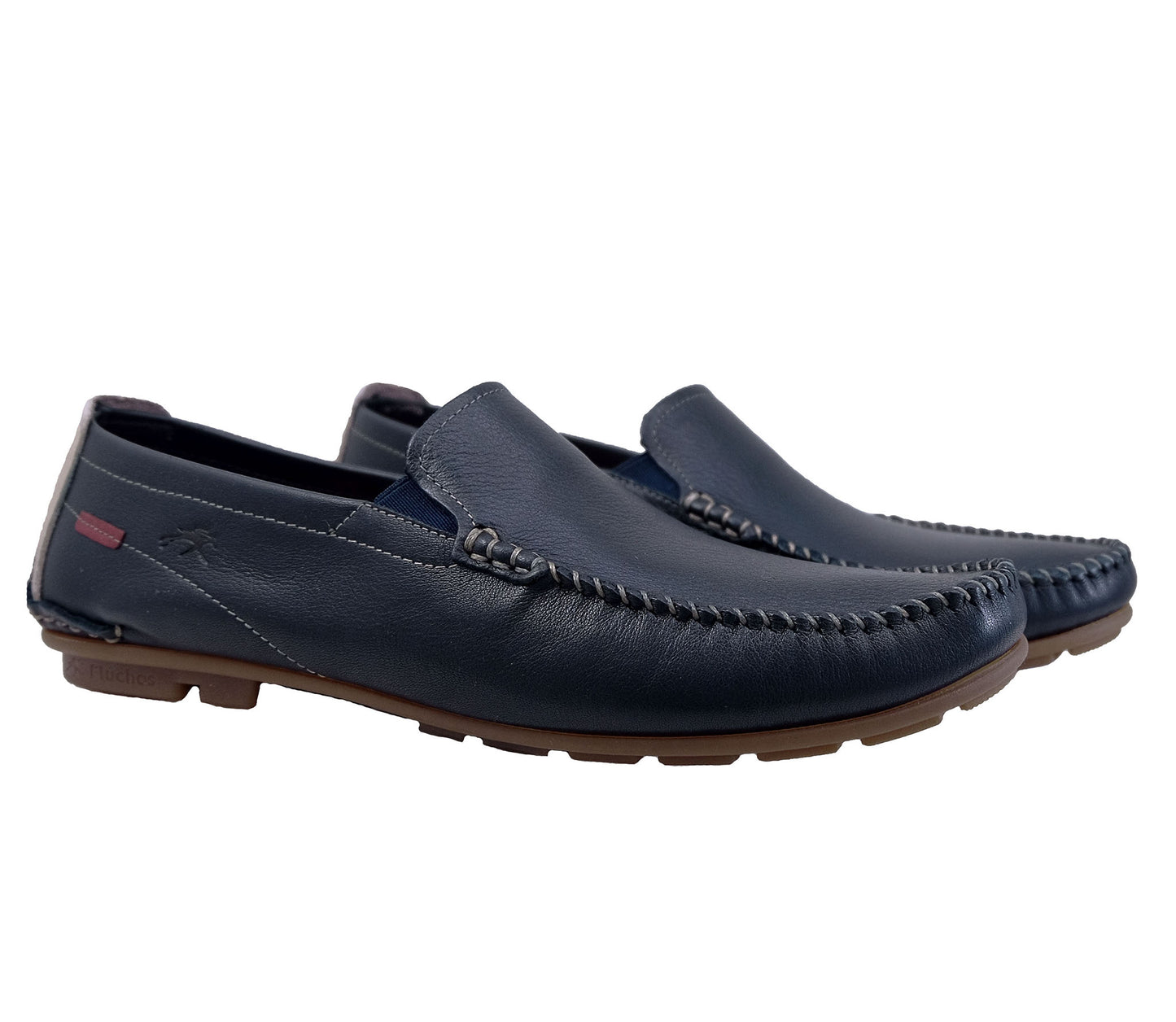 Fluchos Dorian : Mocassins en cuir pour homme F1173