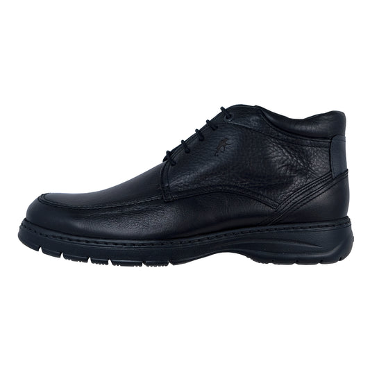 Fluchos Crono : Bottines en cuir noir pour homme 9143