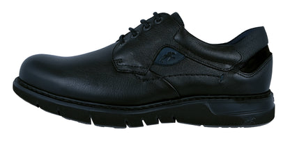 Fluchos Celtic Zapatos Hombre Negro Casual Piel F0247