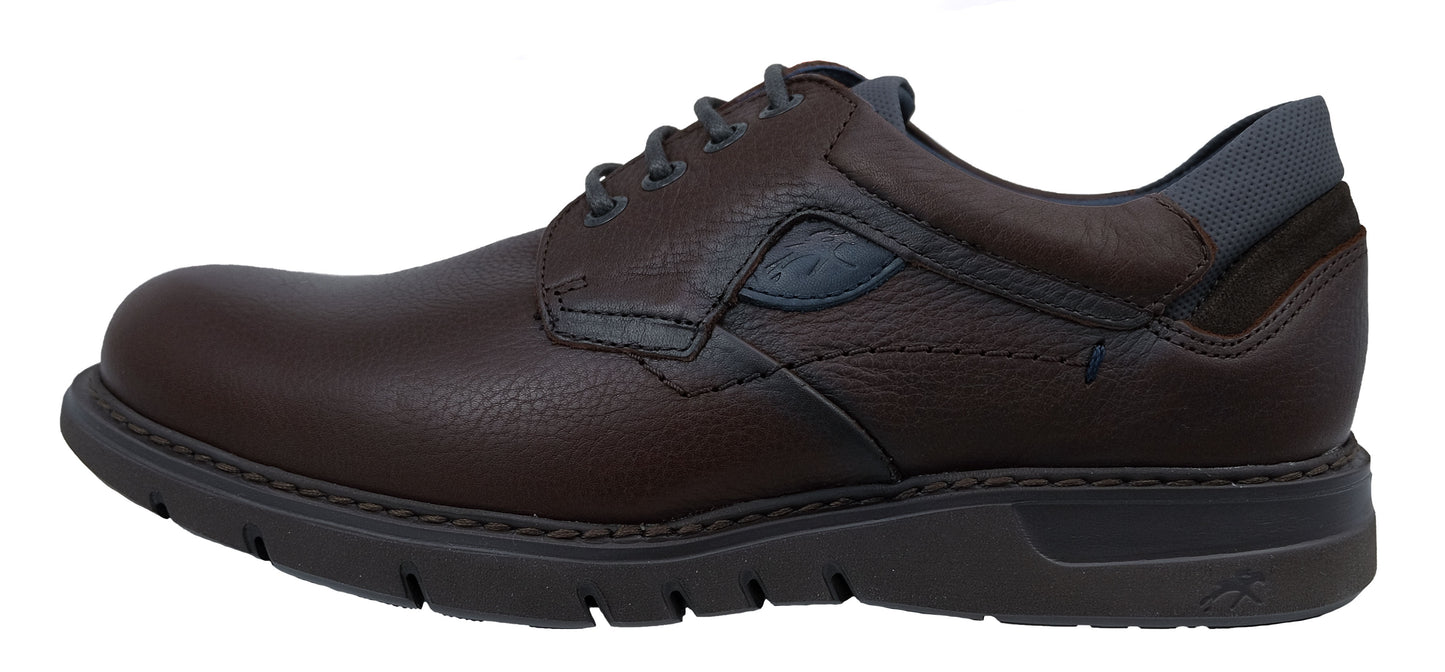 Fluchos Celtic Zapatos Hombre Negro Casual Piel F0247