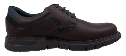 Fluchos Celtic Zapatos Hombre Negro Casual Piel F0247