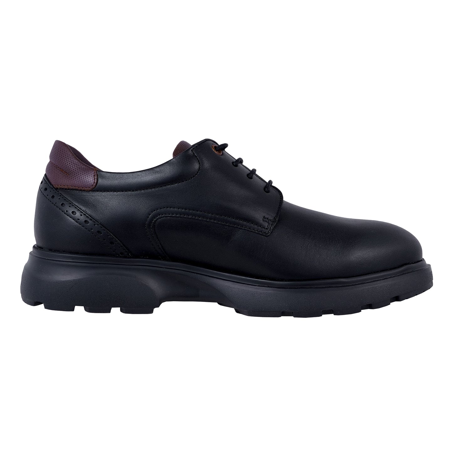 Fluchos Odin: Zapatos Hombre Piel Cómodos Negro F1850