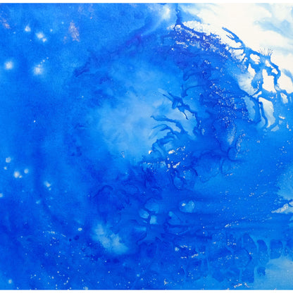 Anastasia Woron: "The Blue" – Original Acrylic 80x65 cm (2021)