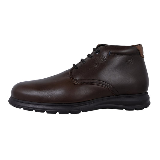 Fluchos Zeta : Bottines marron pour homme F0605