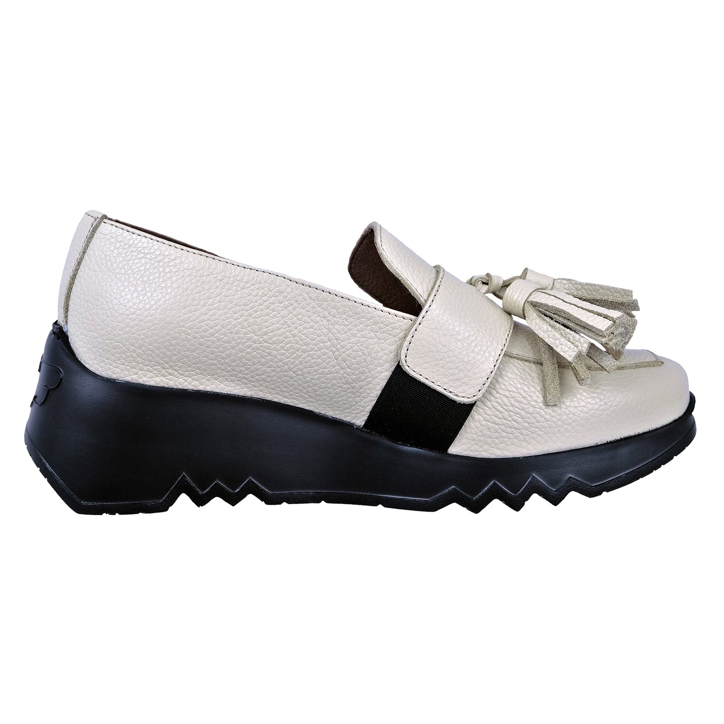 Wonders Dance: Mocasines Mujer Beige E-6734