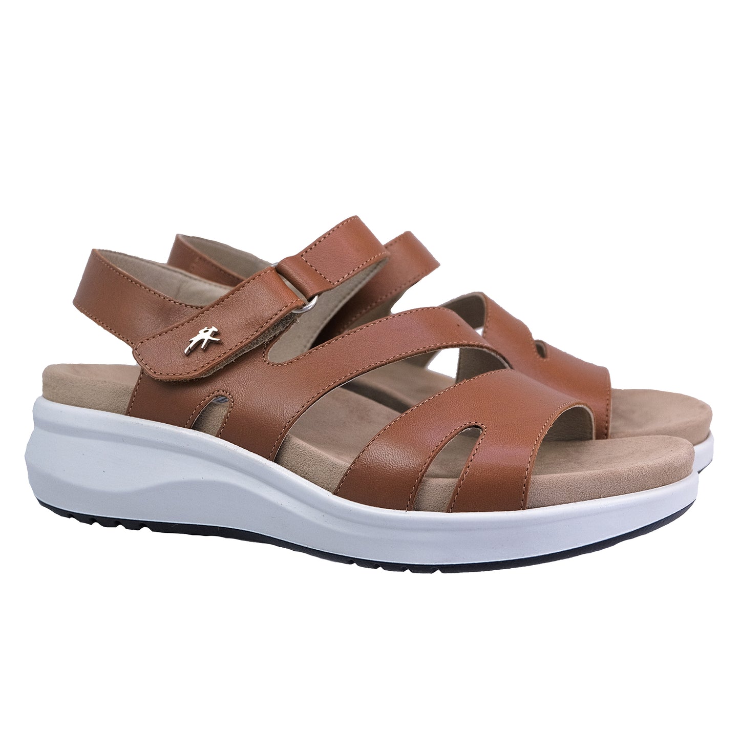 Fluchos Yagon: Sandalias Mujer Piel Plantilla Extraíble F1478