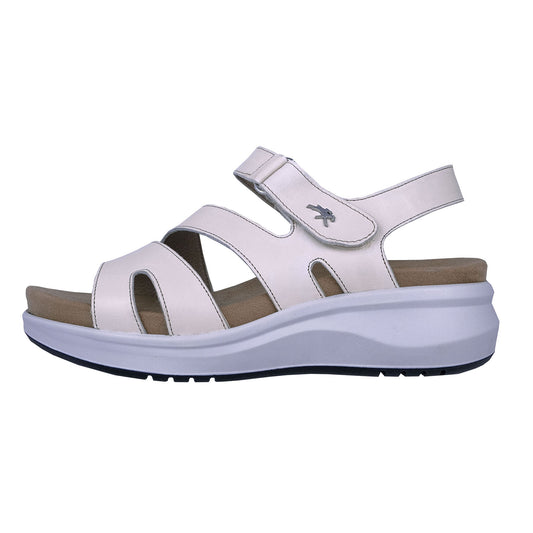 Fluchos Yagon : Sandales en cuir pour femme avec semelle intérieure amovible F1478