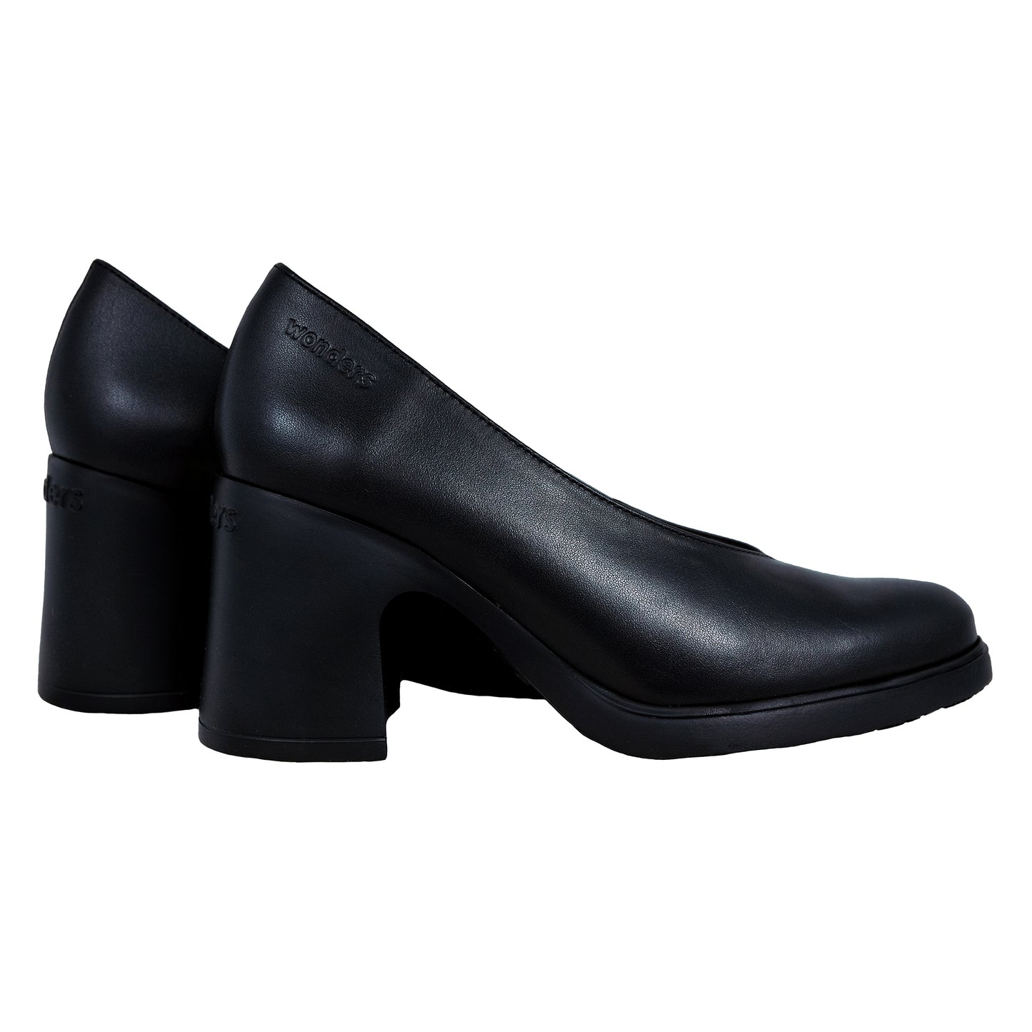 Wonders Eley: Zapatos de Salón Mujer Negro M-5503