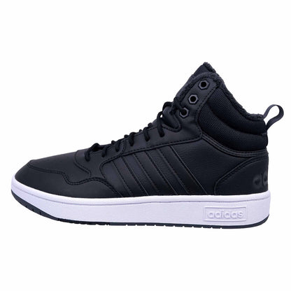 Baskets adidas Hoops 3.0 MID WTR pour homme, noires, GZ6679