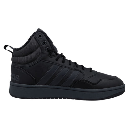 Baskets adidas Hoops 3.0 MID WTR pour homme Noir GW6421